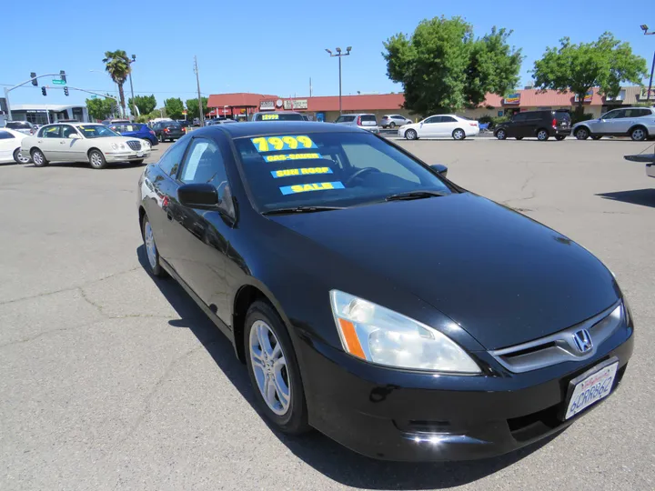 BLACK, 2007 HONDA ACCORD Image 1