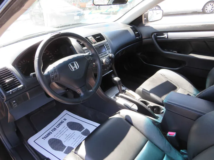 BLACK, 2007 HONDA ACCORD Image 6