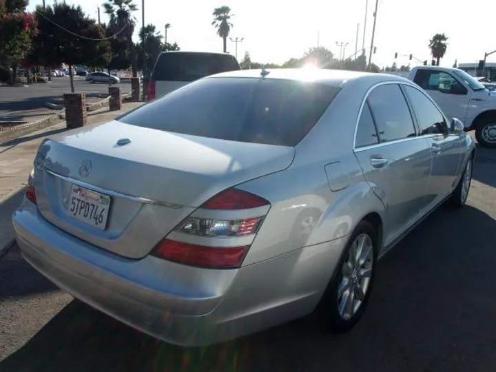 SILVER, 2007 MERCEDES-BENZ S-CLASS Image 4