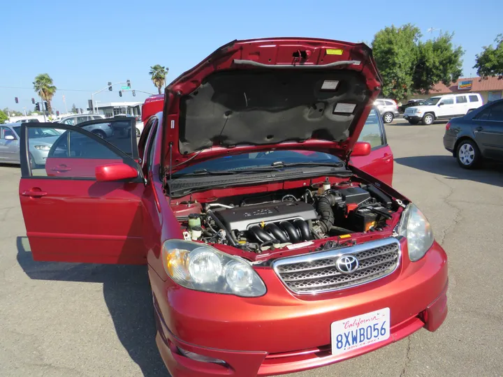 RED, 2007 TOYOTA COROLLA Image 20