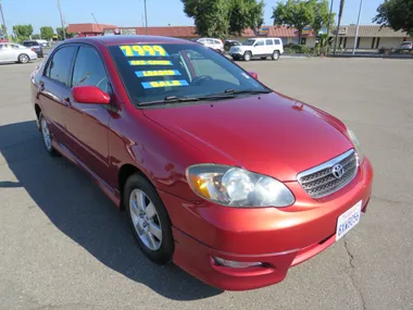 RED, 2007 TOYOTA COROLLA Image 11