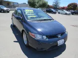 BLUE, 2006 HONDA CIVIC  LX  COUPE 2D  MANUAL Thumnail Image 1