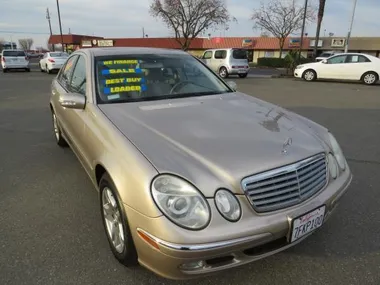 BEIGE, 2003 MERCEDES-BENZ E-CLASS Image 