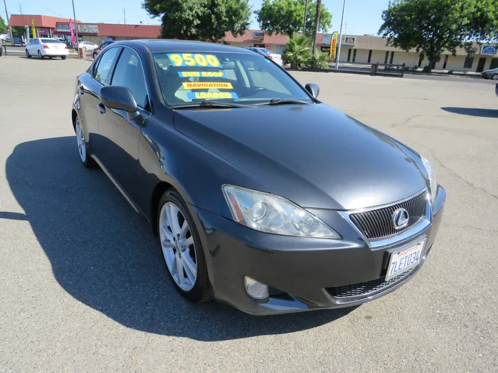 BLACK, 2007 LEXUS IS  250 Image 1