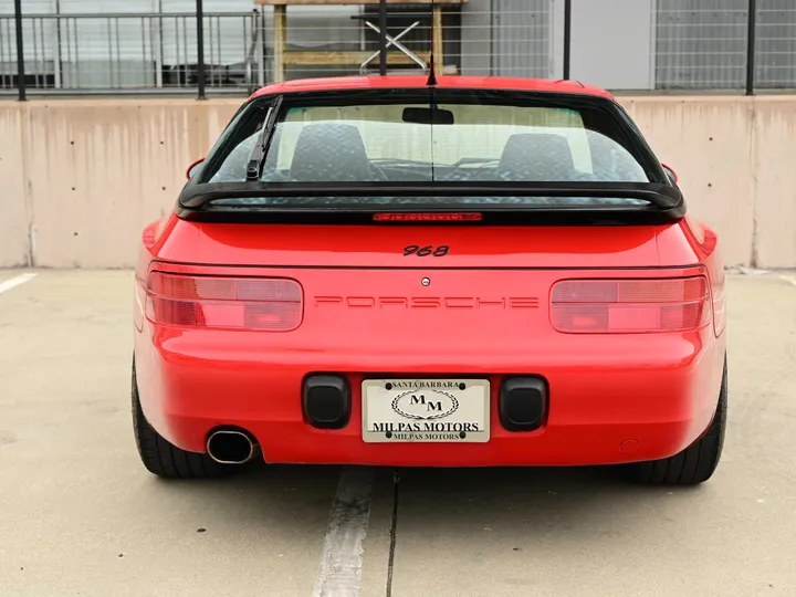 RED, 1992 PORSCHE 968 Image 5