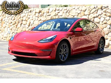 RED, 2022 TESLA MODEL 3 Image 