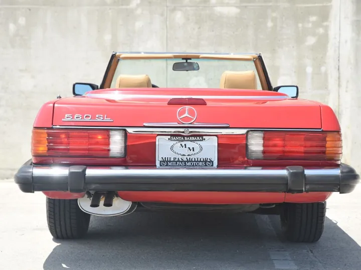 Red, 1988 MERCEDES-BENZ 560-CLASS Image 4