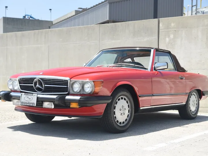Red, 1988 MERCEDES-BENZ 560-CLASS Image 7