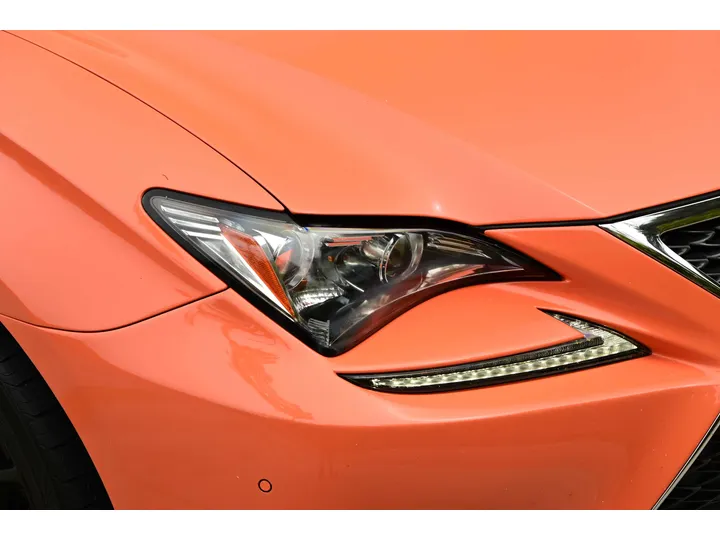 ORANGE, 2015 LEXUS RC Image 8