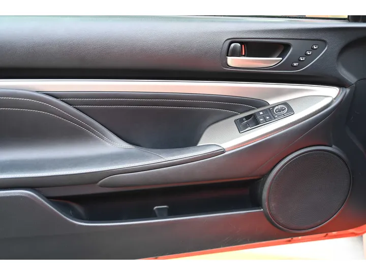 ORANGE, 2015 LEXUS RC Image 12
