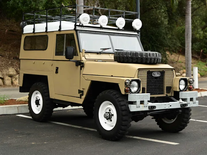 TAN, 1965 LAND ROVER LIGHT WEIGHT Image 10