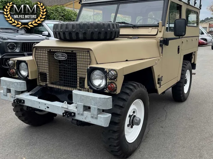 TAN, 1965 LAND ROVER LIGHT WEIGHT Image 1