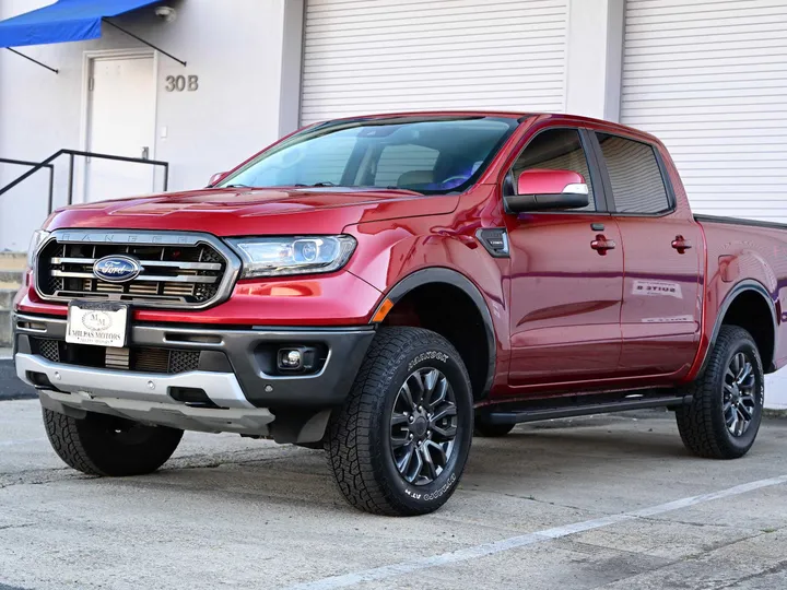 RED, 2020 FORD RANGER SUPERCREW Image 4