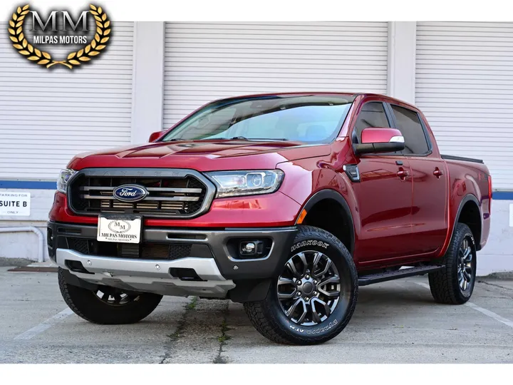 RED, 2020 FORD RANGER SUPERCREW Image 1