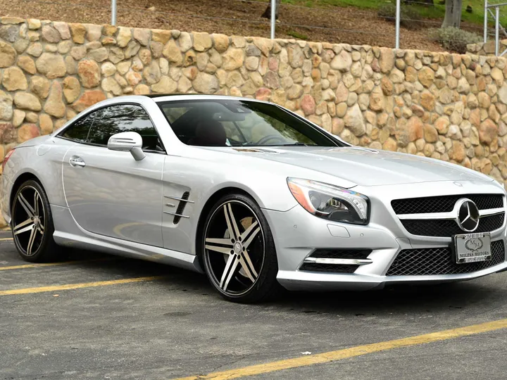 SILVER, 2013 MERCEDES-BENZ SL-CLASS Image 3