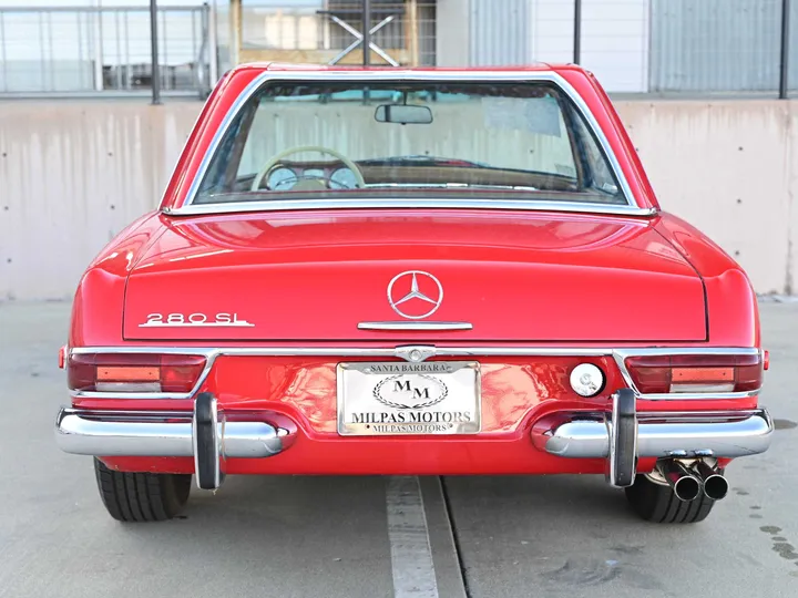 RED, 1968 MERCEDES-BENZ 280SL Image 6