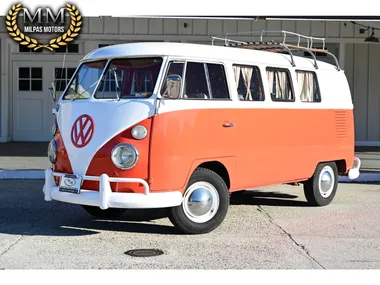 ORANGE, 1966 VOLKSWAGEN BUS Image 