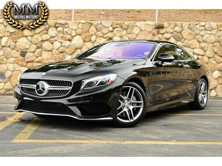 BLACK, 2015 MERCEDES-BENZ S-CLASS Image 1