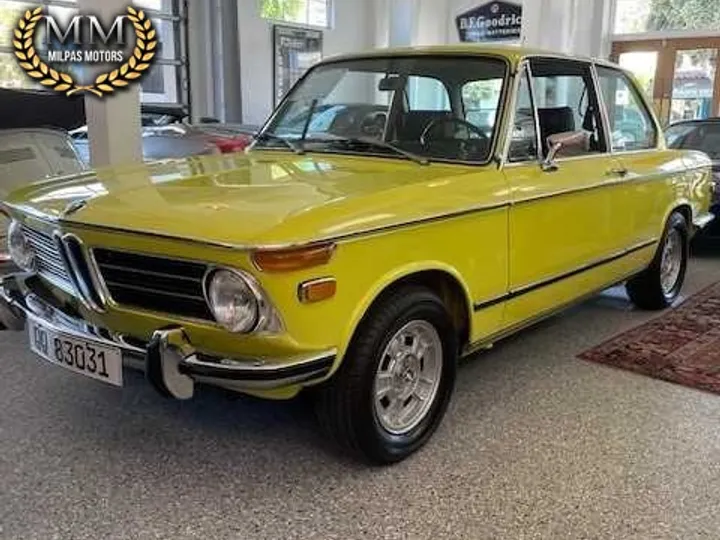 YELLOW, 1972 BMW 2002 Image 1