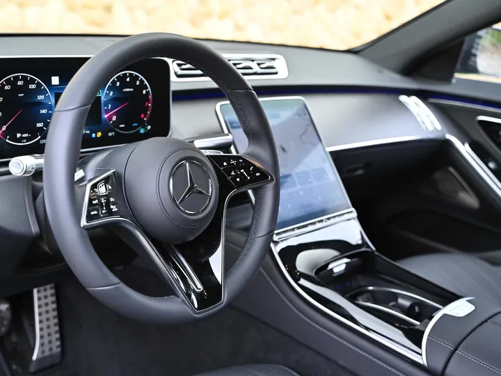 BLACK, 2023 MERCEDES-BENZ S-CLASS Image 12