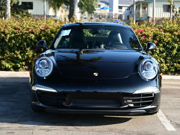 BLACK, 2014 PORSCHE 911 Image 2