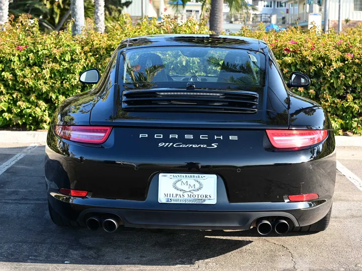 BLACK, 2014 PORSCHE 911 Image 4