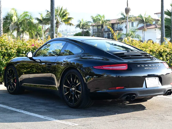 BLACK, 2014 PORSCHE 911 Image 6