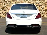 WHITE, 2019 MERCEDES-BENZ MERCEDES-AMG S-CLASS Thumnail Image 4