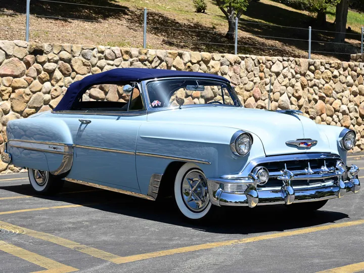 BLUE, 1953 CHEVORLET BEL AIR Image 6