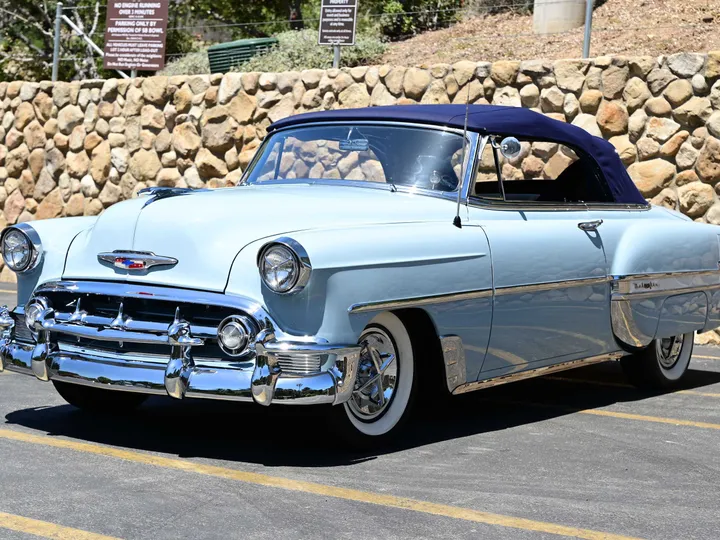 BLUE, 1953 CHEVORLET BEL AIR Image 7