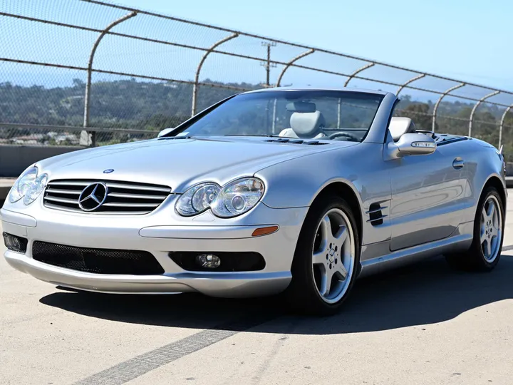 SILVER, 2003 MERCEDES-BENZ SL-CLASS Image 3