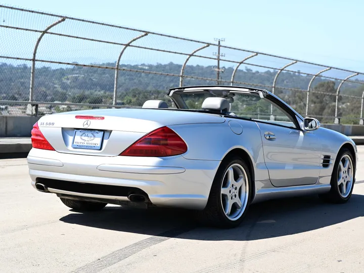 SILVER, 2003 MERCEDES-BENZ SL-CLASS Image 6