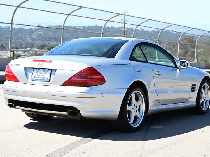 SILVER, 2003 MERCEDES-BENZ SL-CLASS Image 9