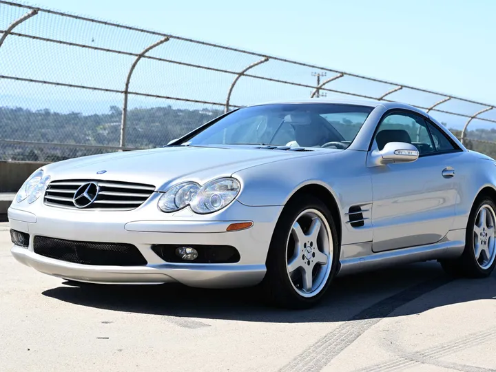 SILVER, 2003 MERCEDES-BENZ SL-CLASS Image 12