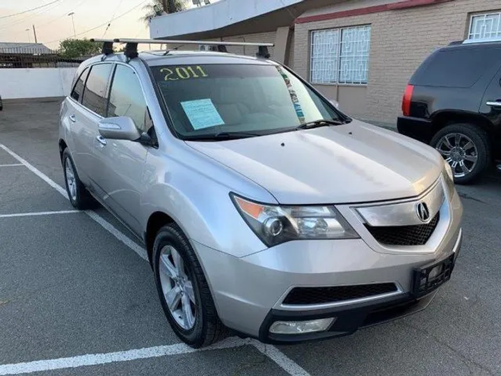 SILVER, 2011 ACURA MDX Image 2