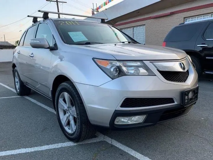 SILVER, 2011 ACURA MDX Image 3