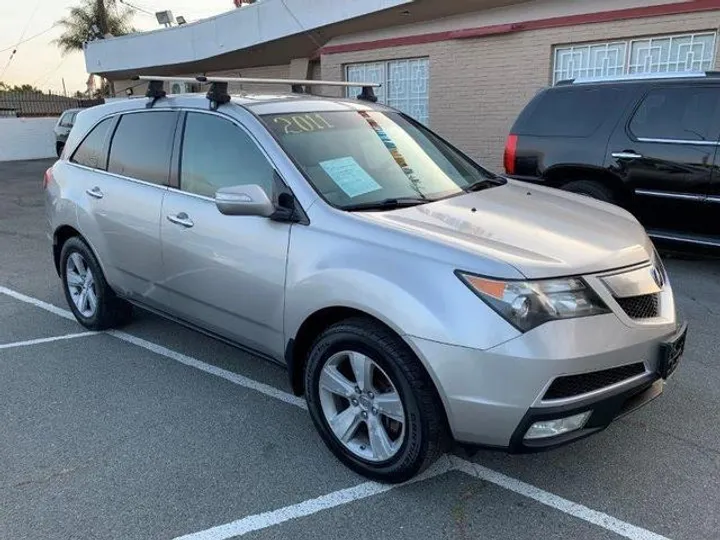 SILVER, 2011 ACURA MDX Image 4