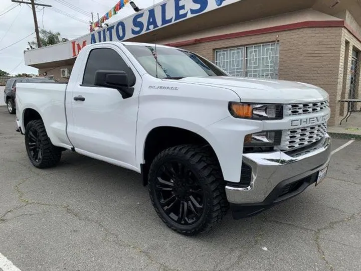 WHITE, 2021 CHEVROLET SILVERADO 1500 Image 7