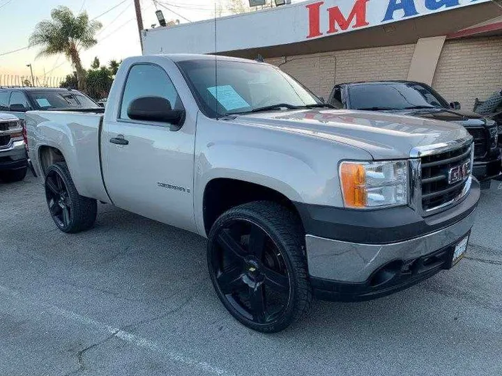 SILVER, 2008 GMC SIERRA 1500 REGULAR CAB Image 5