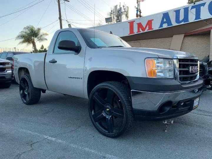 SILVER, 2008 GMC SIERRA 1500 REGULAR CAB Image 6