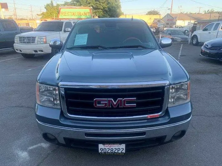 BLUE, 2011 GMC SIERRA EXT CAB Image 7