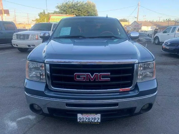 BLUE, 2011 GMC SIERRA EXT CAB Image 8