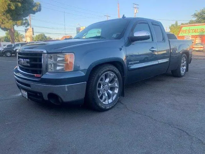 BLUE, 2011 GMC SIERRA EXT CAB Image 15