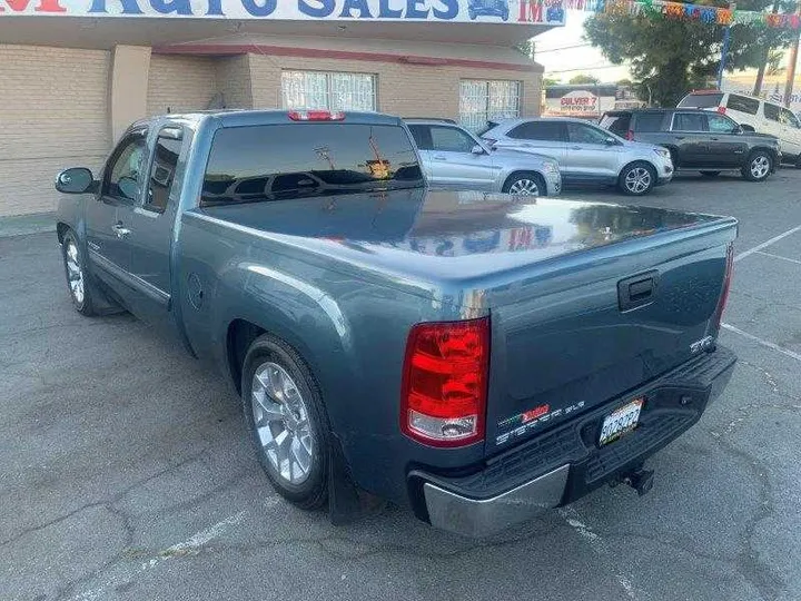 BLUE, 2011 GMC SIERRA EXT CAB Image 21