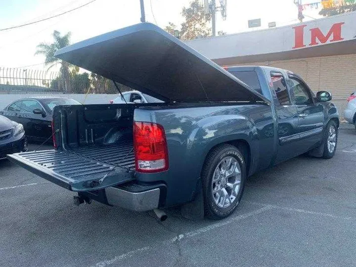 BLUE, 2011 GMC SIERRA EXT CAB Image 44