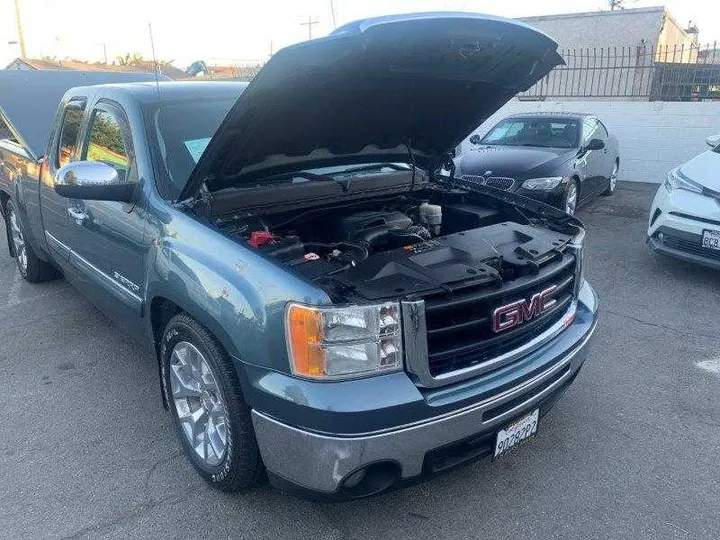 BLUE, 2011 GMC SIERRA EXT CAB Image 49