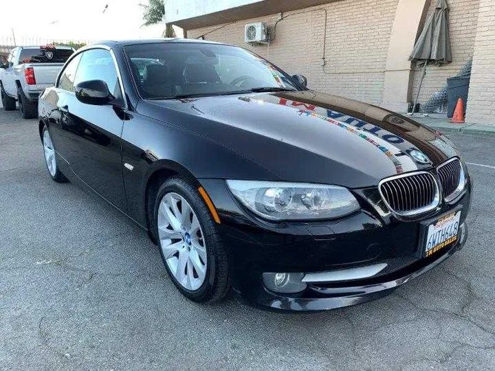 BLACK, 2012 BMW 328I CONV. Image 2