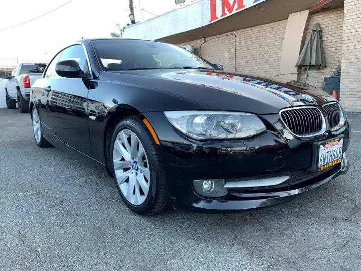 BLACK, 2012 BMW 328I CONV. Image 3