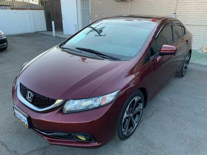 RED, 2015 HONDA CIVIC Image 11