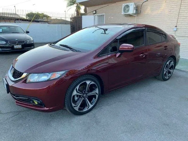 RED, 2015 HONDA CIVIC Image 15